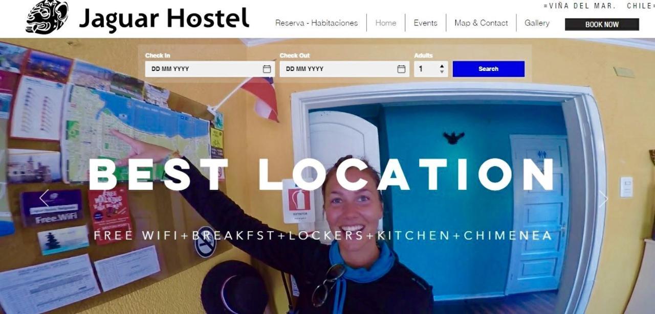 Hostel Jaguar Vina del Mar Dış mekan fotoğraf
